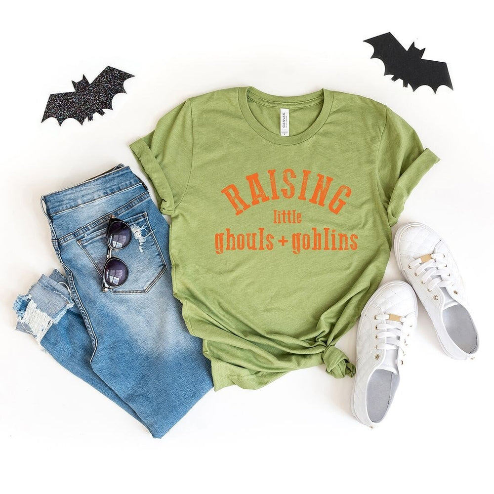 Raising Little Ghouls and Goblins Short Sleeve Tee