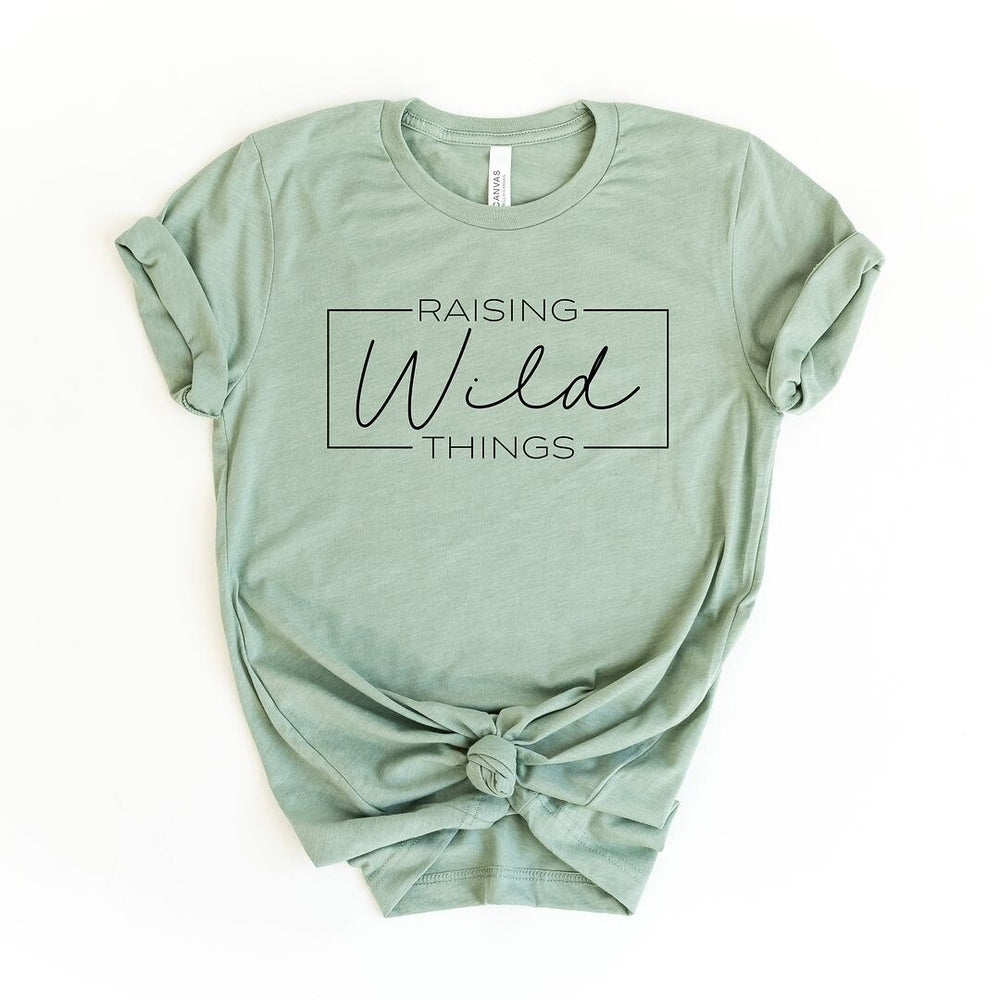 Raising Wild Things Short Sleeve Crewnneck Tee