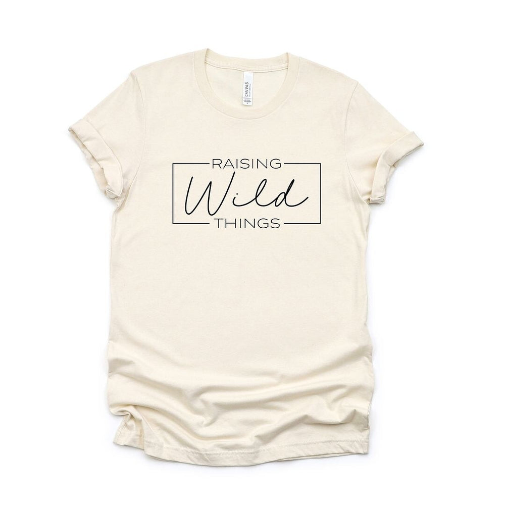 Raising Wild Things Short Sleeve Crewnneck Tee