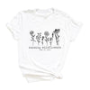 Raising Wildflowers Mom of Girls Short Sleeve Crewnneck Tee