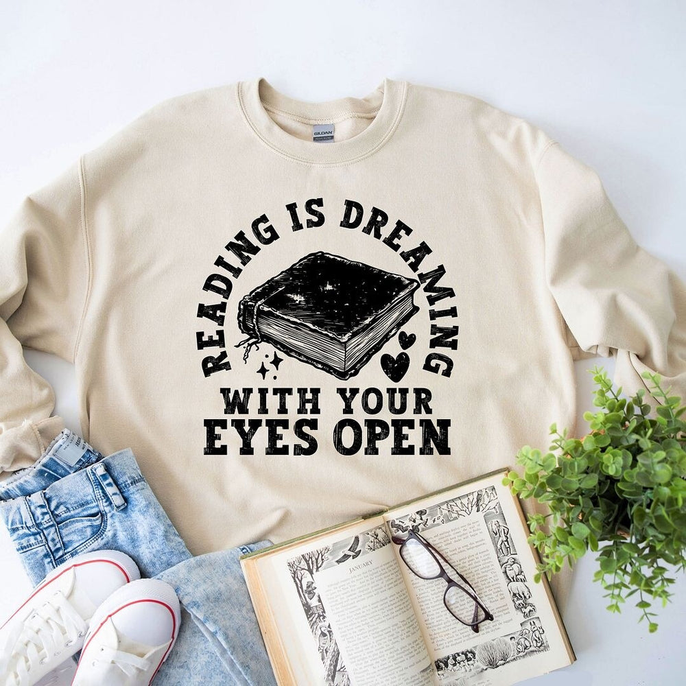 Reading Is Dreaming Graphic Sweatshirt