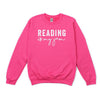 Reading Is My Jam Graphic Sweatshirt