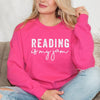 Reading Is My Jam Graphic Sweatshirt