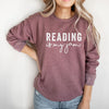 Reading Is My Jam Graphic Sweatshirt