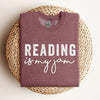 Reading Is My Jam Graphic Sweatshirt