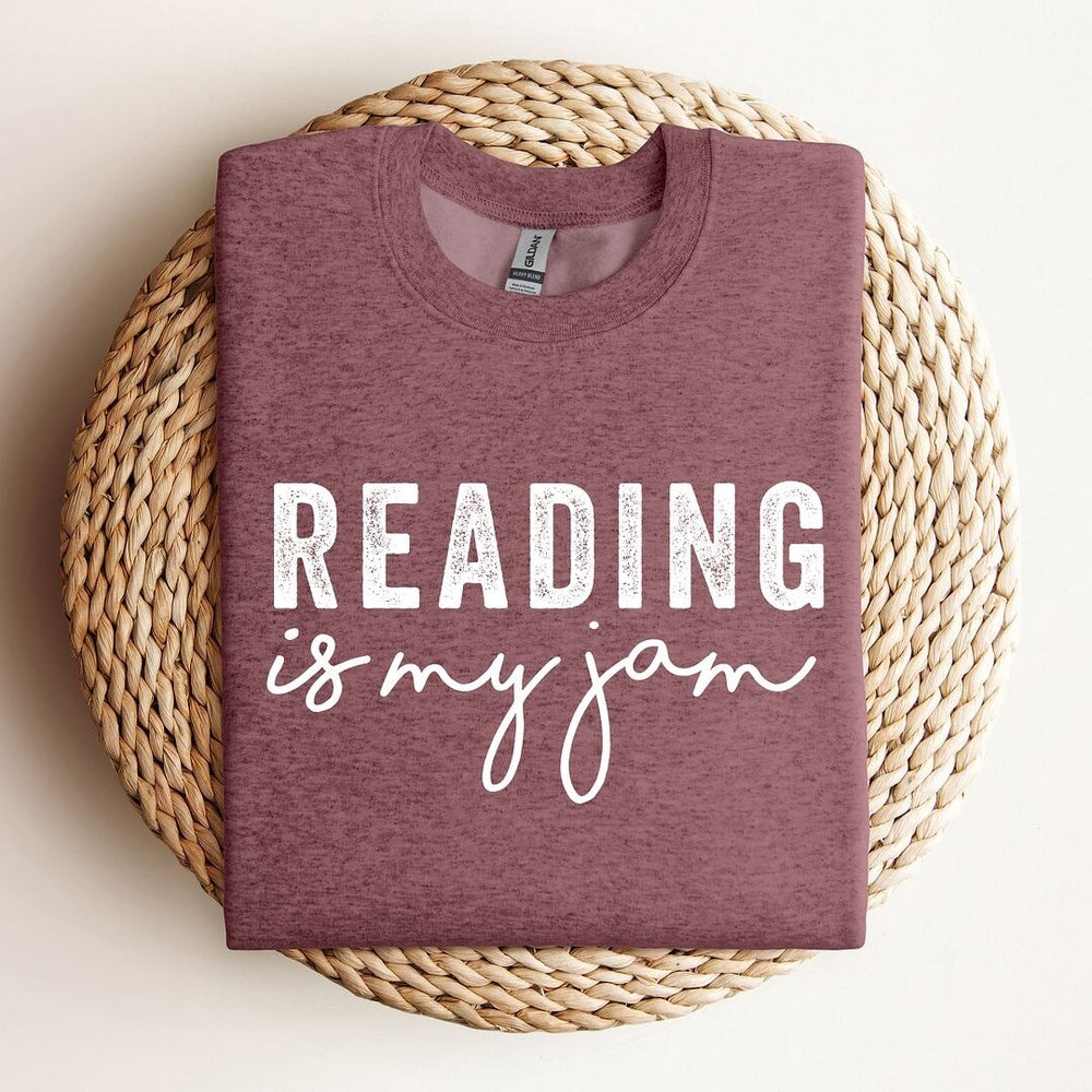 Reading Is My Jam Graphic Sweatshirt