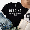 Reading Is My Jam Short Sleeve Crewnneck Tee