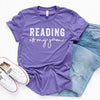 Reading Is My Jam Short Sleeve Crewnneck Tee