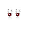 Red Deer Stud Earrings