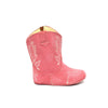 RedHawk Boot Co. Little Cowpokes Square Toe Booties in Pink