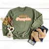 Retro Hello Pumpkin Graphic Sweatshirt