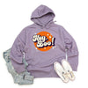 Retro Hey Boo Graphic Hoodie