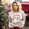 Retro Hot Cocoa Christmas Moves Graphic Sweatshirt