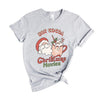 Retro Hot Cocoa Christmas Movies Short Sleeve Crewnneck Tee