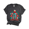 Retro Hot Cocoa Mug and Christmas Movies Short Sleeve Tee