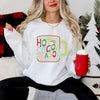 Retro Hot Cocoa Season Graphic Sweatshirt