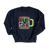 Retro Hot Cocoa Season Graphic Sweatshirt