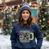 Retro Hot Cocoa Season Graphic Sweatshirt