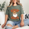 Retro Howdy Santa Garment Dyed Tee