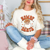 Retro Howdy Santa Garment Dyed Tee