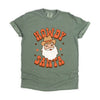 Retro Howdy Santa Garment Dyed Tee