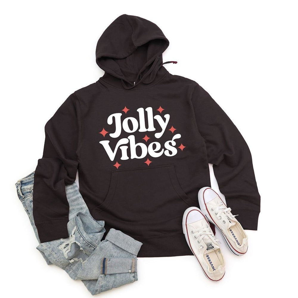 Retro Jolly Vibes Graphic Hoodie