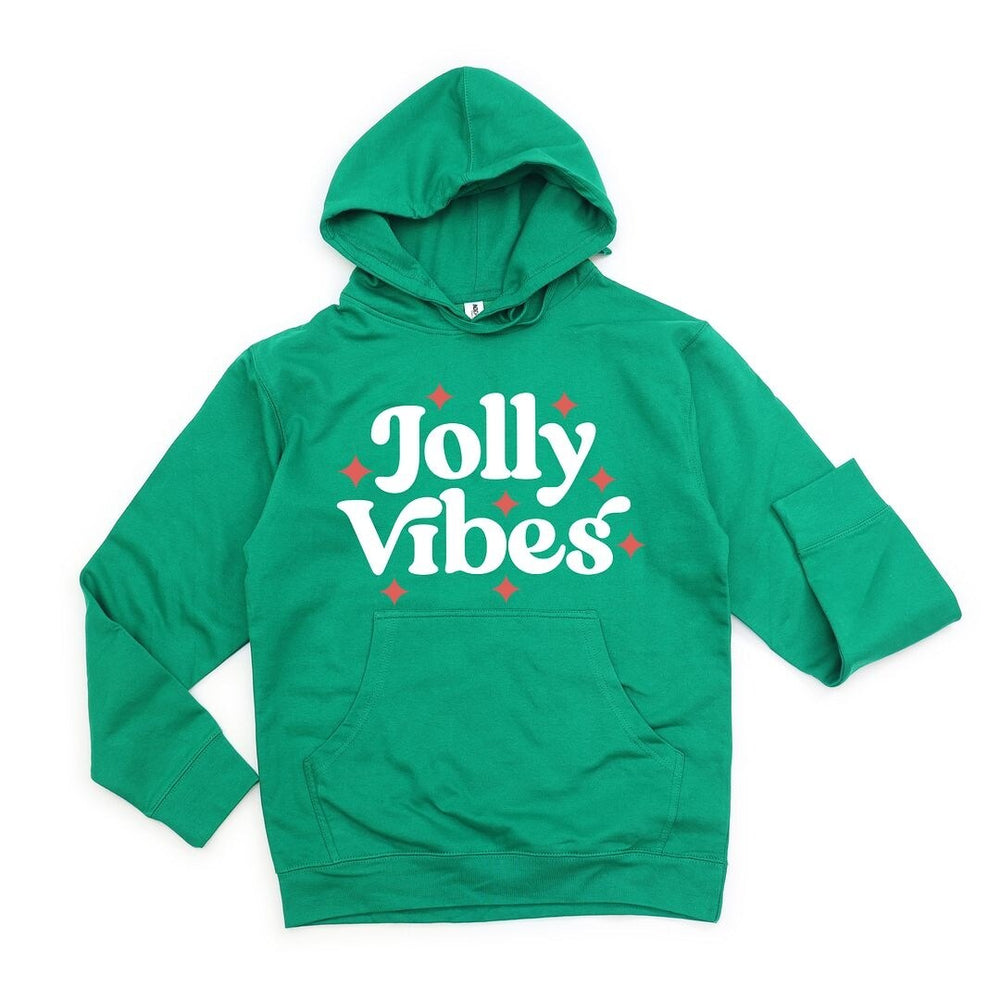 Retro Jolly Vibes Graphic Hoodie