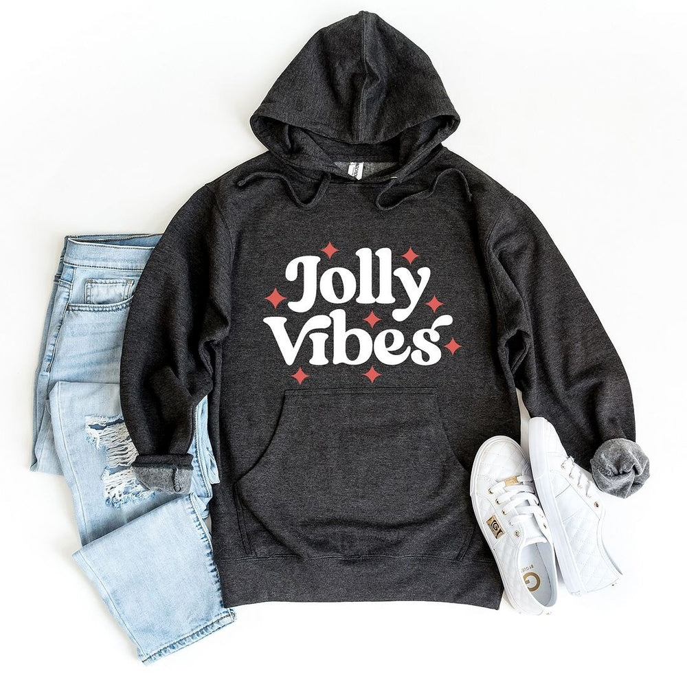 Retro Jolly Vibes Graphic Hoodie