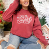 Retro Let It Snow Garment Dyed Sweatshirt