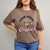 Retro Mama Needs Coffee Garment Dyed Tee