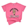 Retro Mama Needs Coffee Garment Dyed Tee