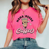 Retro Mama Needs Coffee Garment Dyed Tee