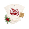 Retro Merry And Bright Garment Dyed Tee