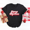 Retro Merry Christmas Short Sleeve Tee