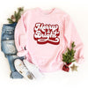 Retro Merry and Bright Graphic Sweatshirt