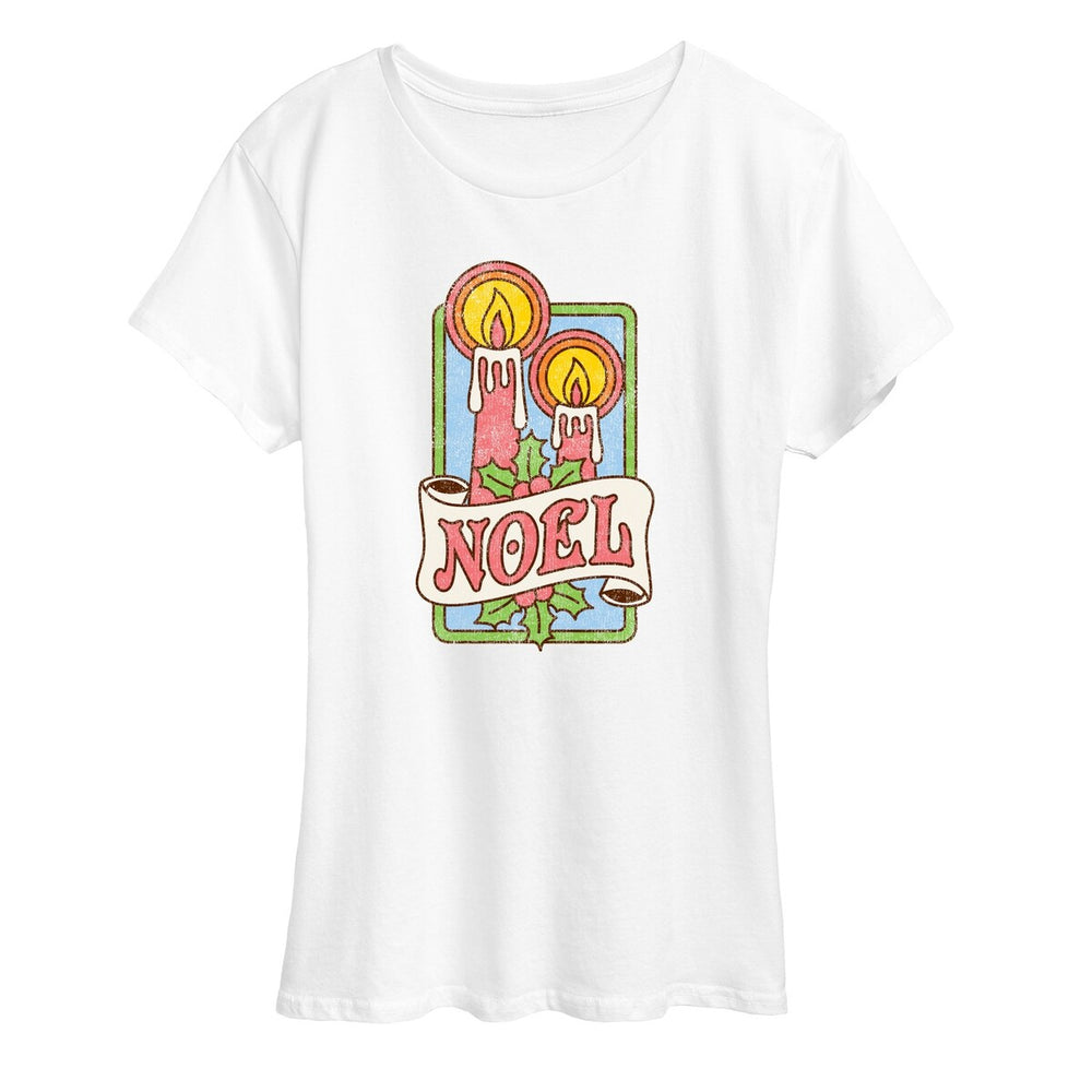 Retro Noel Candles Plus Tee