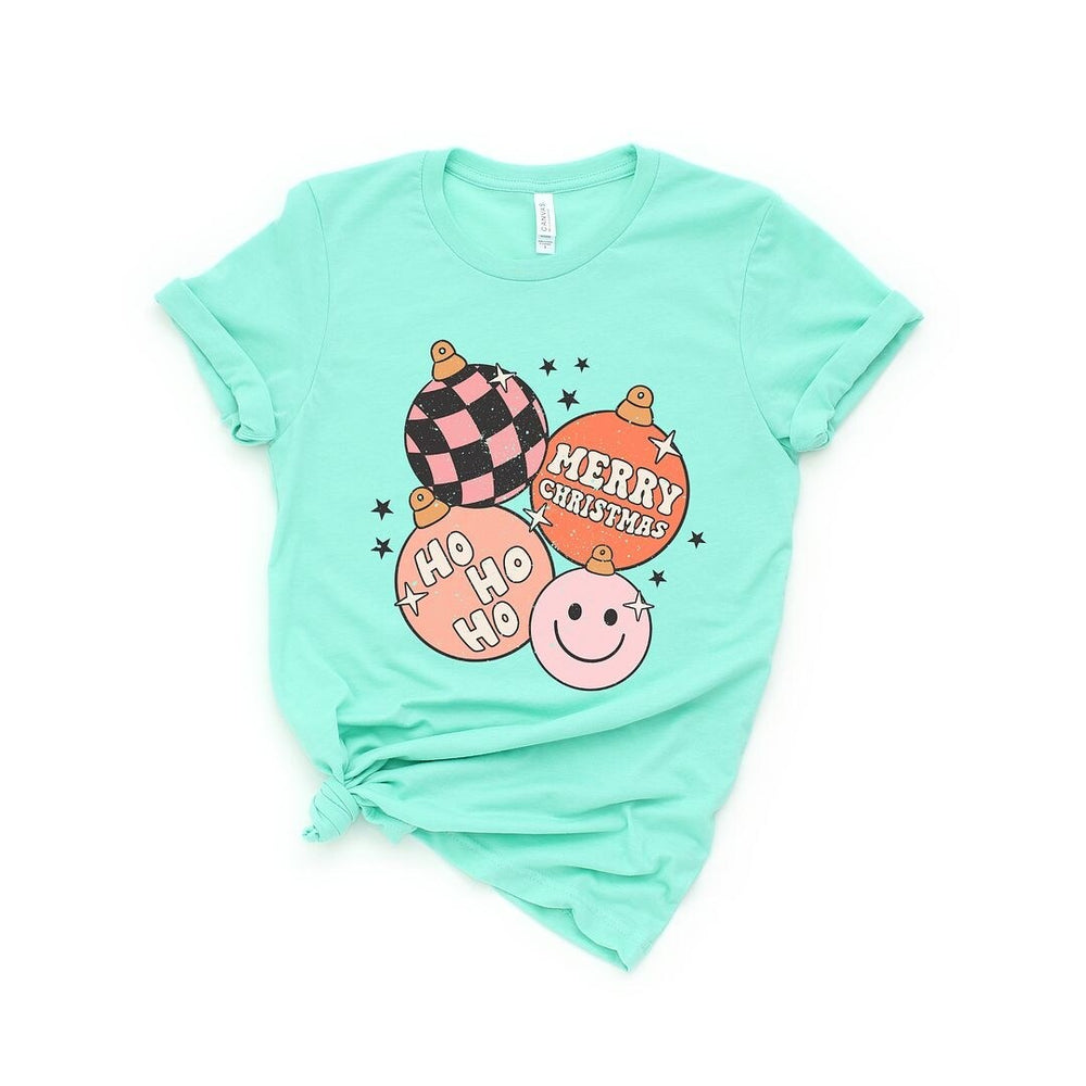 Retro Ornaments Short Sleeve Tee