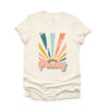 Retro Peachy Short Sleeve Tee