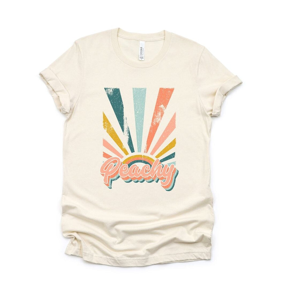 Retro Peachy Short Sleeve Tee