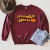 Retro Pumpkin Spice Graphic Sweatshirt