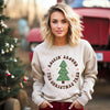 Retro Rockin Around Tree Graphic Sweatshirt