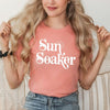 Retro Sun Soaker Short Sleeve Crewnneck Tee