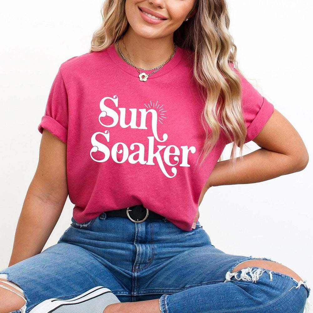 Retro Sun Soaker Short Sleeve Crewnneck Tee