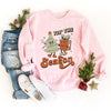 Retro Tis the Season Tree Graphic Sweatshirt