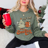 Retro Tis the Season Tree Graphic Sweatshirt