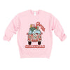 Retro Van Groovy Christmas Graphic Sweatshirt