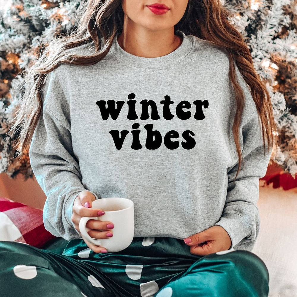 Retro winter vibes Graphic Sweatshirt