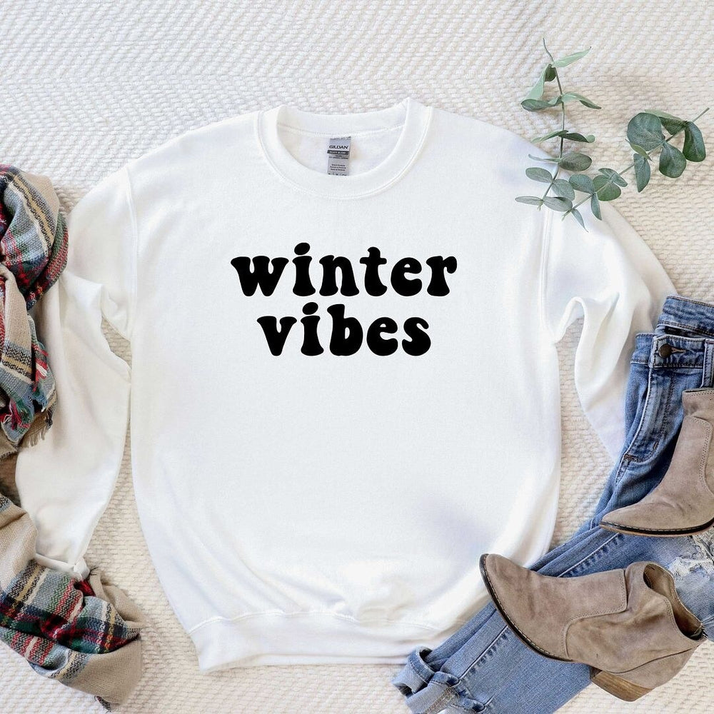 Retro winter vibes Graphic Sweatshirt