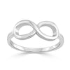 RhythmRocks Sterling Silver Infinity Ring