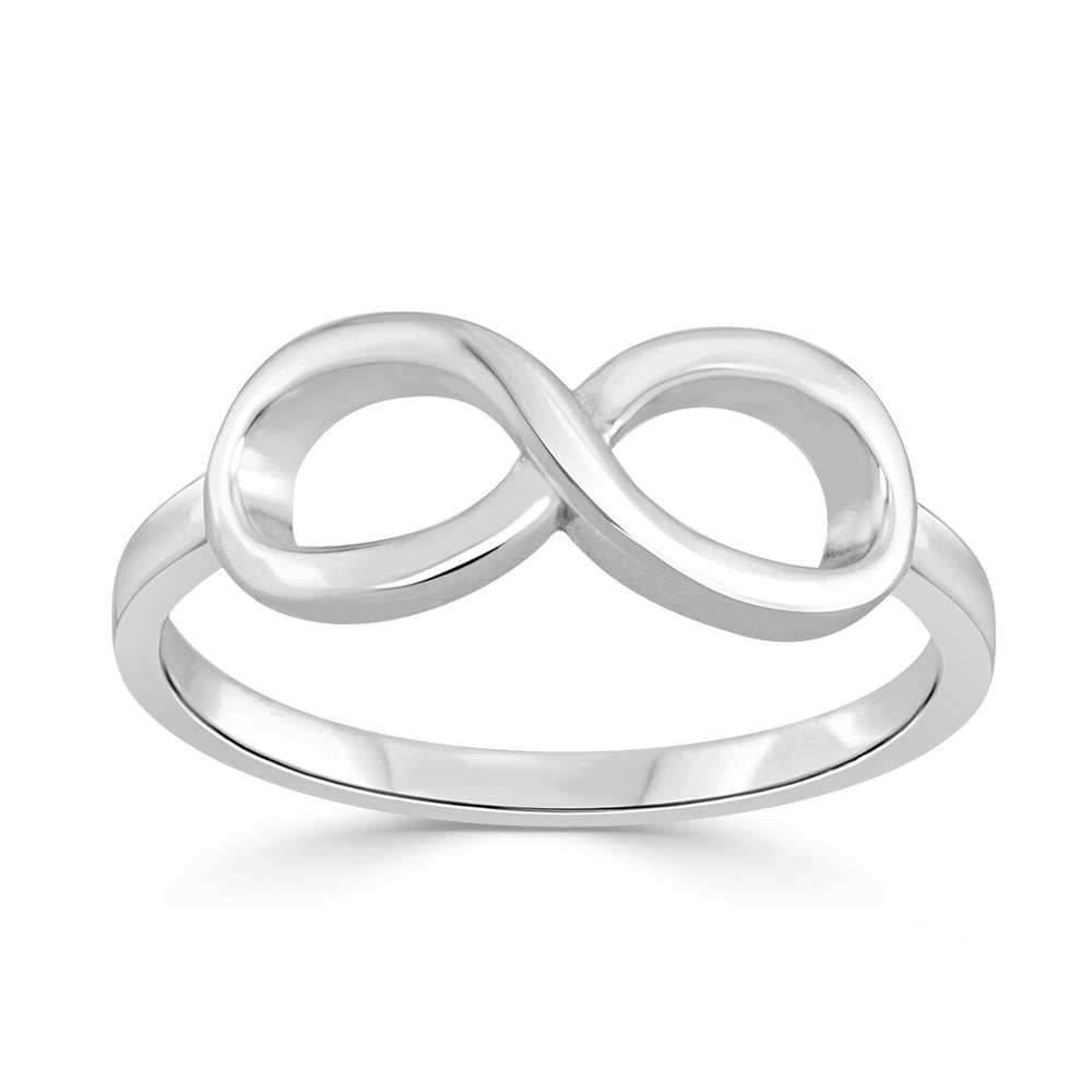 RhythmRocks Sterling Silver Infinity Ring